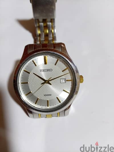 للبيع ساعة Seiko أصلية بحالة ممتازة ⌚