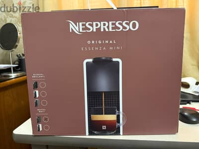 Nespresso Essenza Mini +7 cap جديدة وارد المانيا Nespresso Essenza Mini +7 cap جديدة وارد المانيا