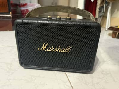 Marshall kilburn bt ii portable speaker black and brass سماعة بلوتوث