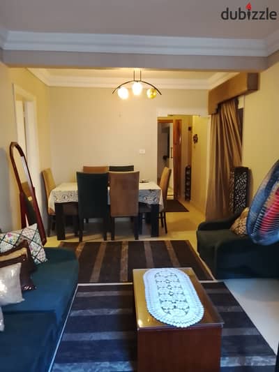 Believe it or not, a furnished apartment for annual rent for lovers of Al-Saraya directly on the tram corner for lovers of upscale living