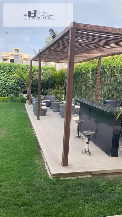 Fully Furnished Standalone Villa for Rent in Oriana CFC New Cairo 375 sqm BUA 500 sqm Land 4 Bedrooms Internal Elevator