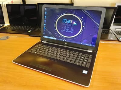 hp core i5 جيل سابع+amd 4gb