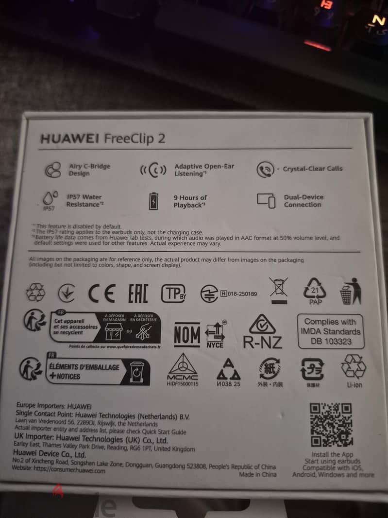 Huawei freeclip 2 2