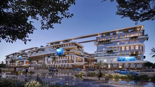 للبيع محل 58 متر علي المحور المركزي مباشر في 6 اكتوبر mall WALK’N بالتقسيط علي 10 سنين