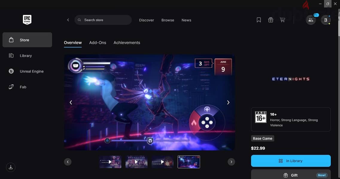 20 games from epic games 7