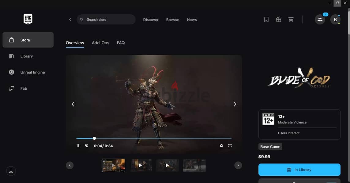 20 games from epic games 9
