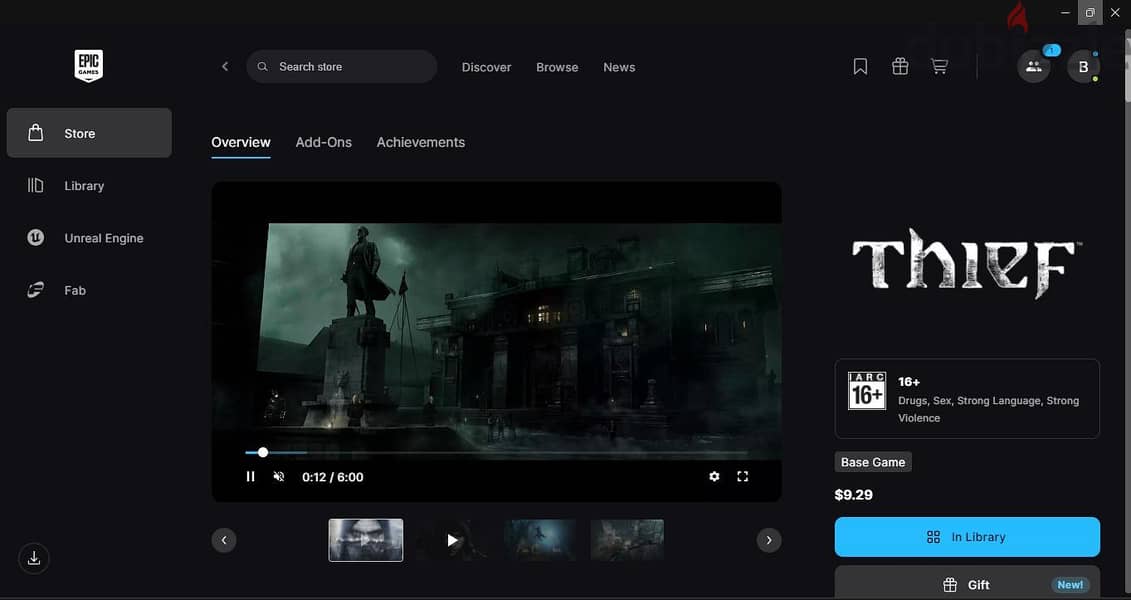 20 games from epic games 11