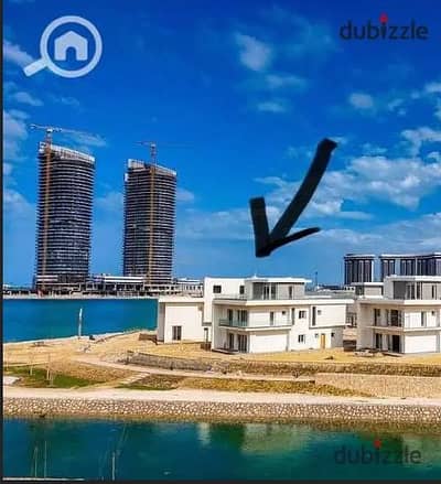 للبيع شاليه بالسعر القديم ارضي بجاردن استلام فوري متشطبة بالكامل بكمبوند ( مزارين ) أمام ابراج العلمين فيو ع البحر مباشرة جاهزة للمعاينة والاستلام