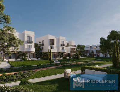 توين هاوس 282م اطلاله مفتوح علي البوكيت اقل سعر في السوق سيتي جيت القاهره الجديده city gate