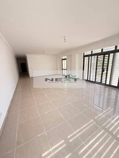 A rare apartment for rent in one of the most prestigious and distinguished phases of Madinaty, in B8. The apartment is 330 square meters and features