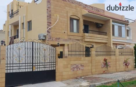 Villa for sale in the first neighborhood east consisting of ground floor, first floor, and roof with ultra-super lux finishing