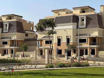 اس فيلا للبيع 239 م  فى المستقبل سيتى كمبوند سراي ( Sarai ) بالقرب من مدينتي على فيو مميز لاند سكيب القاهرة الجديدة