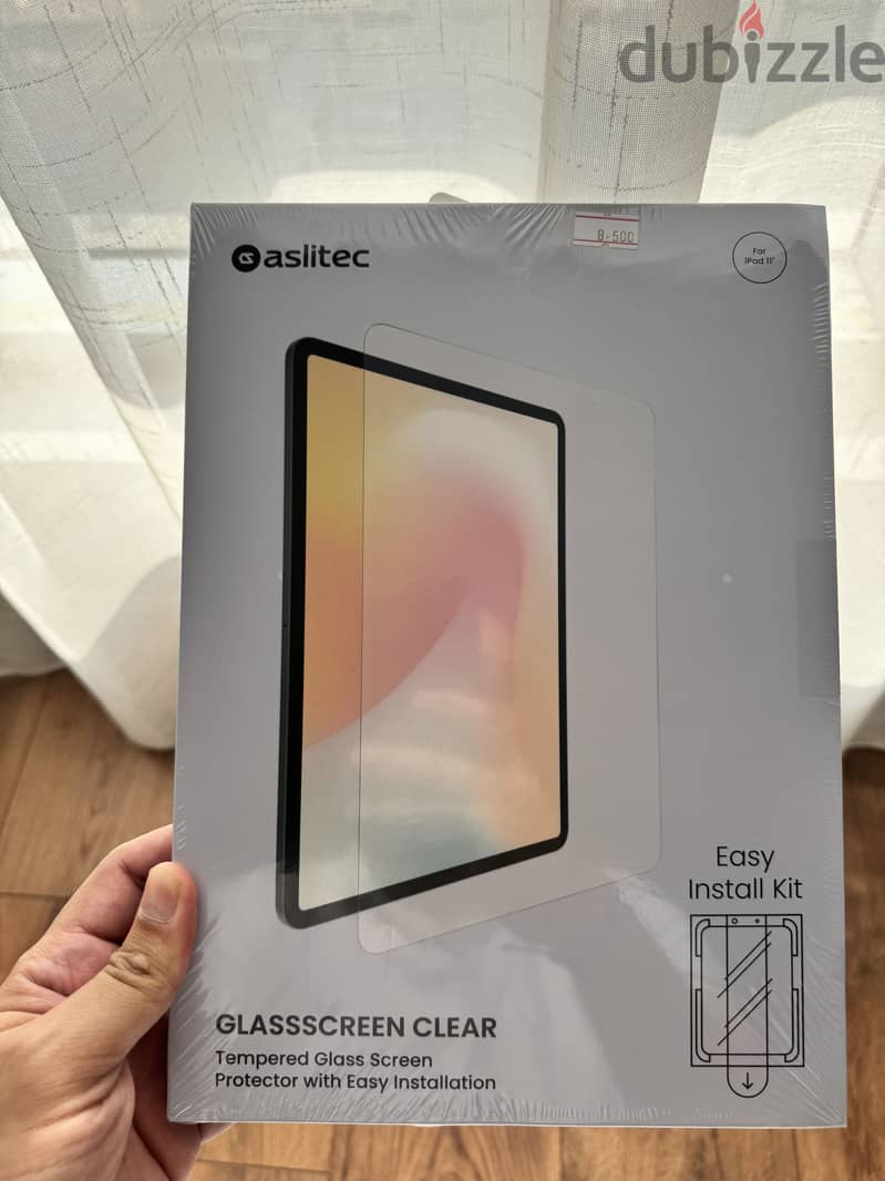 ipad a16 128gb sealed pink + screen protector 1