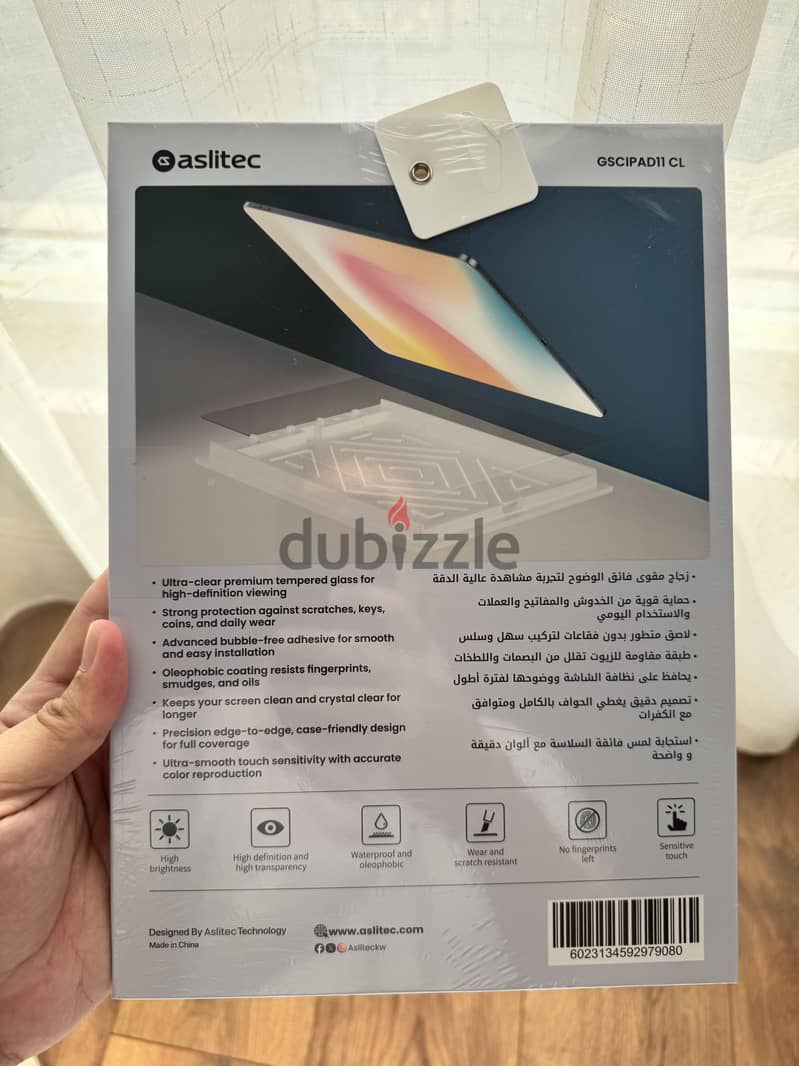 ipad a16 128gb sealed pink + screen protector 2
