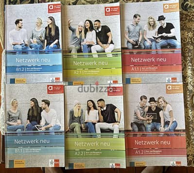 كتاب معهد جوتة لتعلم اللغة الالمانية جديد لم يستخدم Netzwerk