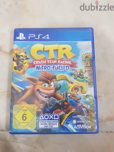 لعبه كراش(CTR)بلايستيشن 4