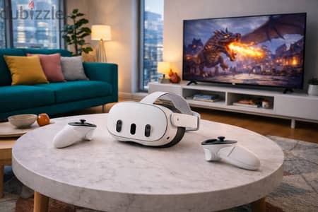 Meta Quest 3 512GB Mixed Reality أقوى نظارة واقع افتراضي ميتا كويست 3