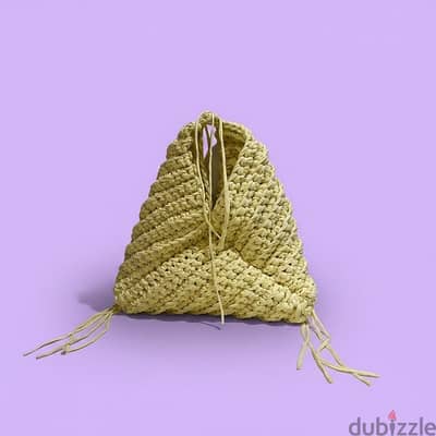 Handmade crocochet shoulder bag