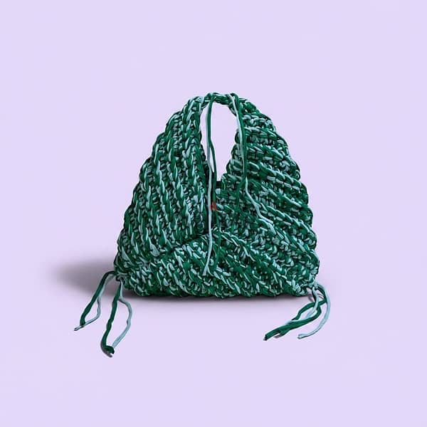 Handmade crocochet shoulder bag 6