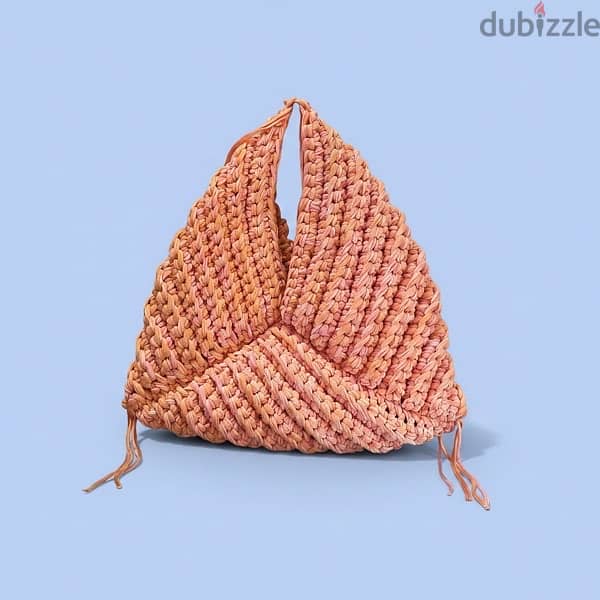 Handmade crocochet shoulder bag 7