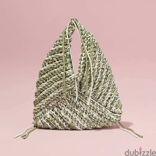 Handmade crocochet shoulder bag 10