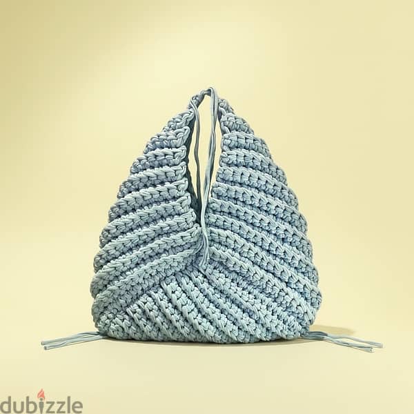 Handmade crocochet shoulder bag 11