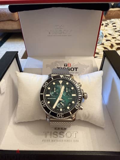 Tissiot Sea star 44mm (Green Dial)