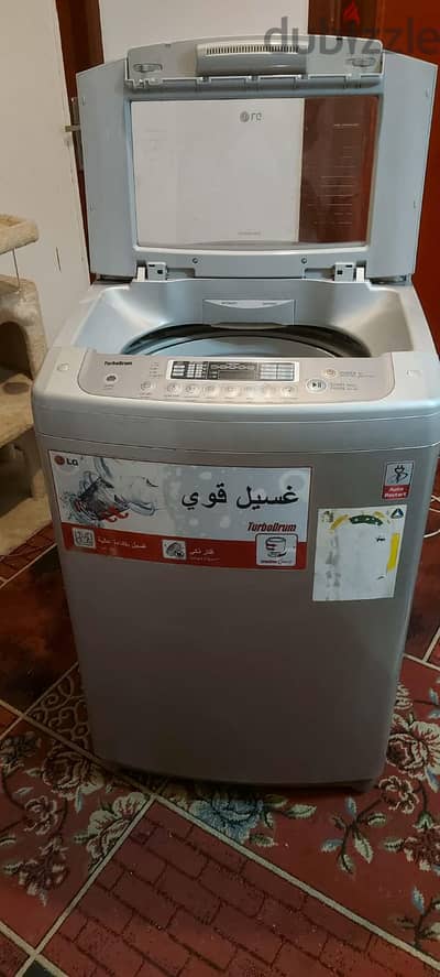 LG Diamond fuzzy logic غسالة إل چي 10 kg