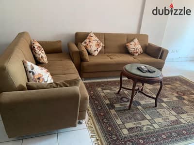 ارخص شقة مفروشة بسعر لقطه للإيجار  – الرحاب 1 مباشراً أمام الفود كورت مباشرا