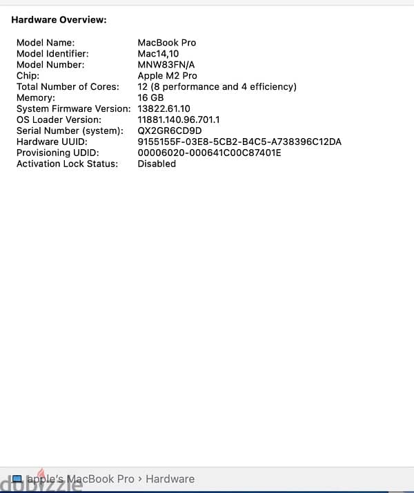 MacBook Pro m2 pro 14inch 5