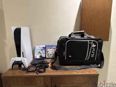 PS5 CD Version (One Joystick + 2 CDs) & PS5 Bag