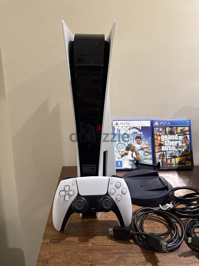 PS5 CD Version (One Joystick + 2 CDs) & PS5 Bag 1
