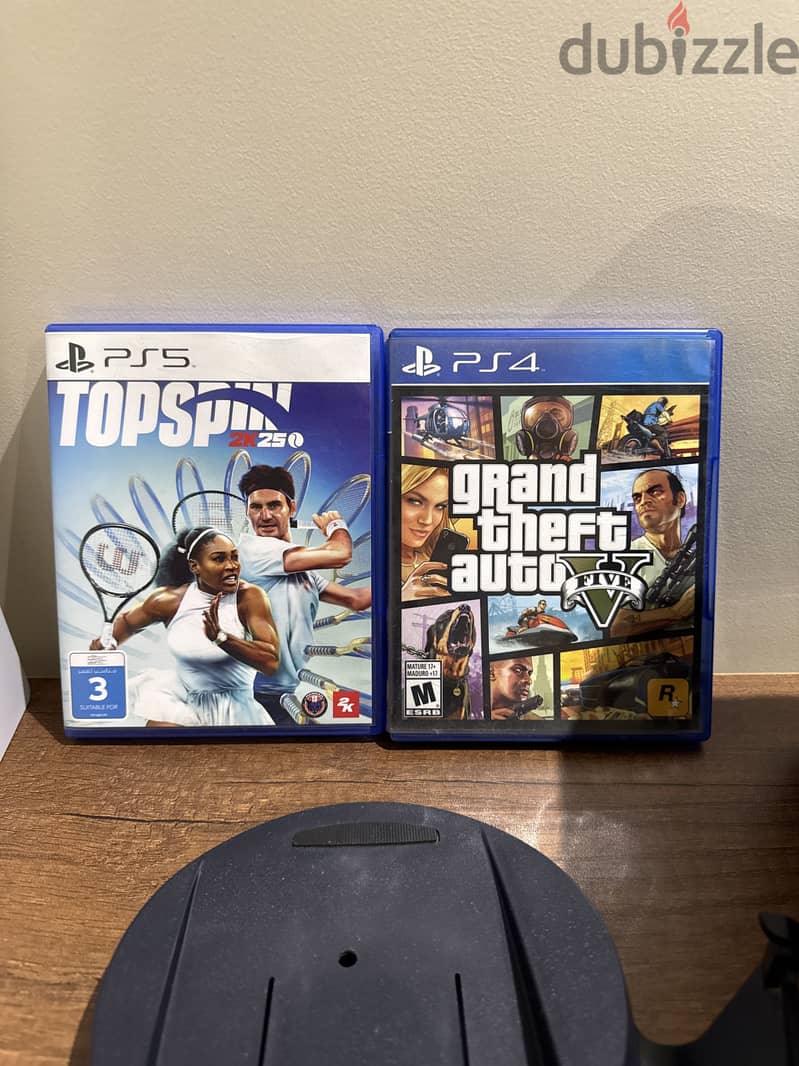 PS5 CD Version (One Joystick + 2 CDs) & PS5 Bag 5