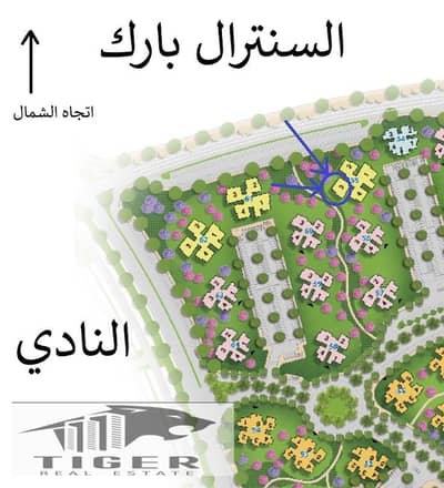 209متر من أكبر الوحدات بمدينة نور طلعت مصطفى على السنترال بارك