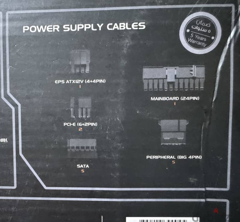 Power supply 650W bronze 3