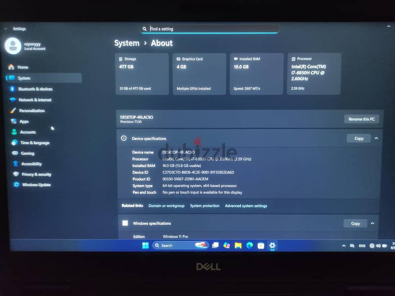 Dell Precision Workstation 3