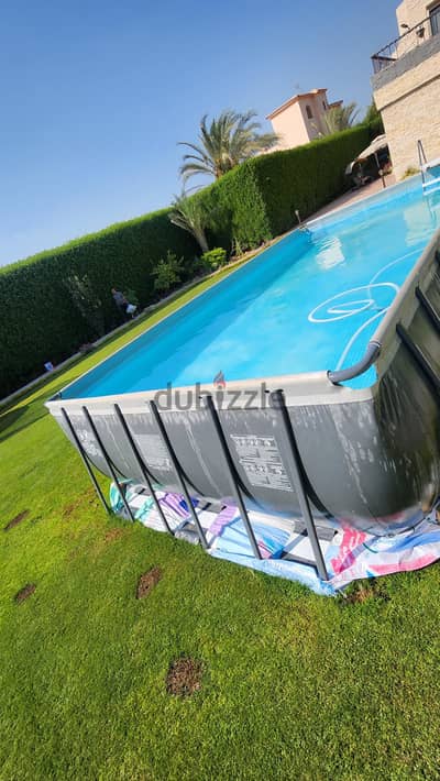 INTEX used Pool in Excellent condition 7.3M× 3.6M with Accessories