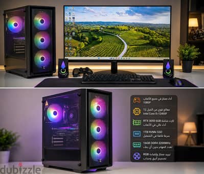 Gaming PC | وحش الجيمينج RTX 3050 + Core i5 12th Gen
