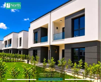 شاليه 110م في Q North سيدي عبد الرحمن | Chalet 110m in Q North Sidi Abdelrahman | تقسيط حتى 12 سنة