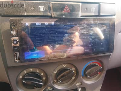 single din touch screen