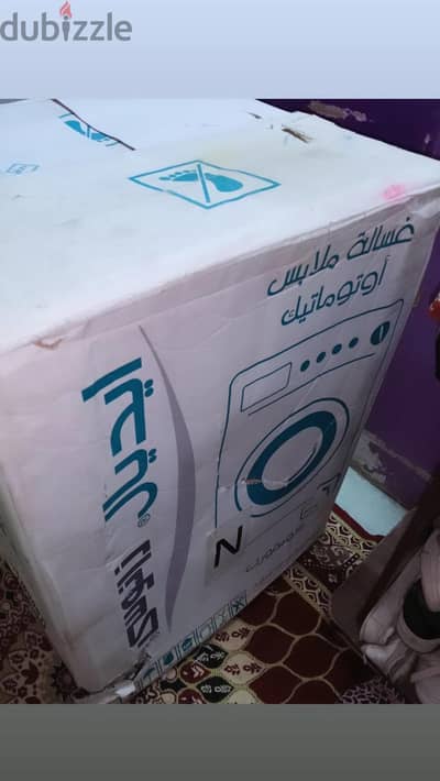 غساله زانوسي كومفورت 6كيلو 14برنامج جديده  بالكرتونة