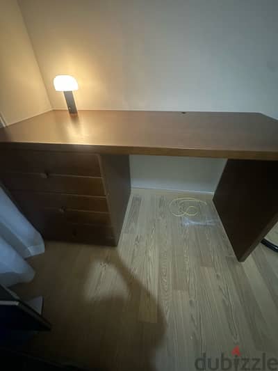 new wooden desk, custom-made in Damietta and never used.