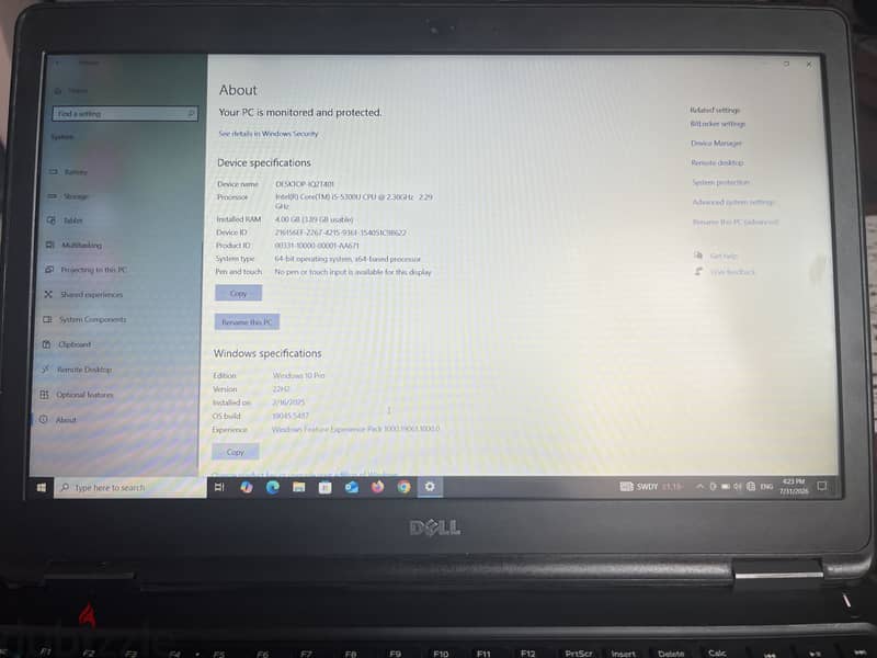 Latitude 5550 1