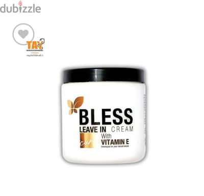 علبة Bless Leave In Cream Curl with Vitamin E