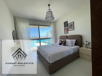 Chalet for sale in Bianchi Sidi Abdel Rahman, Sea and lagoon view, Over 10Years next to Marassi and Sea Shell | Take advantage of old price