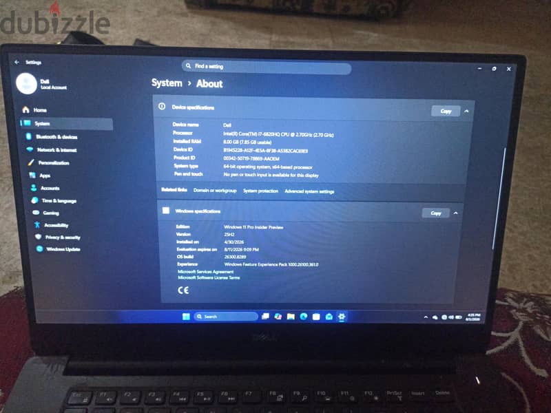 Dell precision 5510 2
