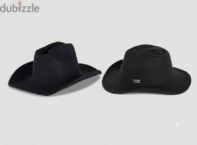 2 fedora hats قبعتين فيدورا