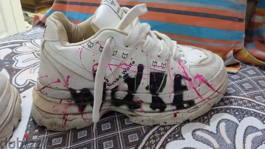 Naked Wolfe Original Sneakers – مقاس 45 – لبس 3 مرات فقط