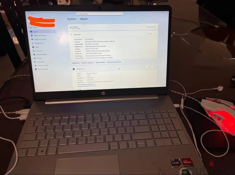HP AMD Ryzen v 16 gb 6