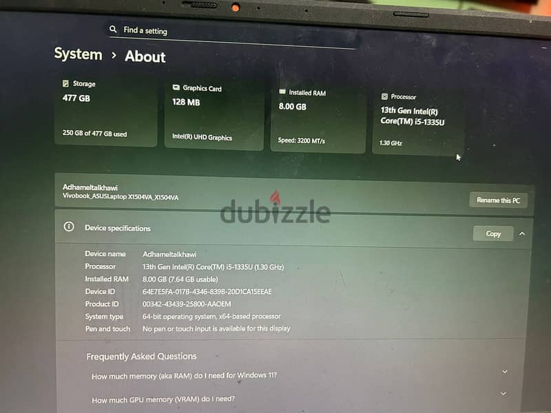 Asus vivobook 2